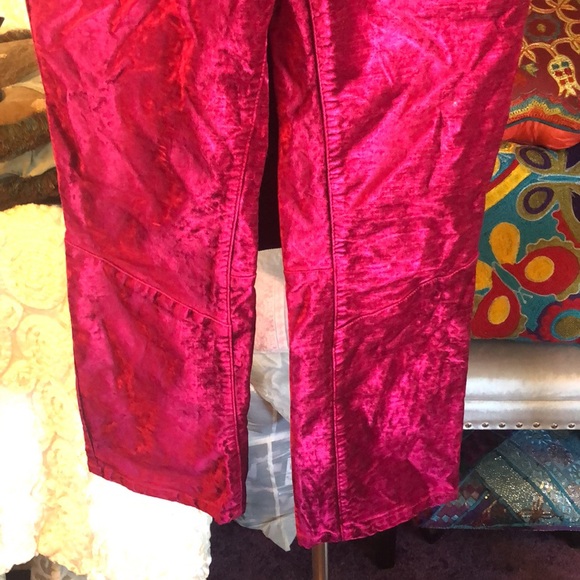 Stunning Pink Velvety FREE PEOPLE Women’s Pants size 29 - Picture 9 of 14